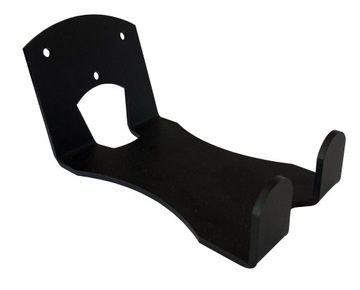 ВЕШАЛКА ДЛЯ ВЕЛОСИПЕДА НА КРЮЧКЕ ДЛЯ ПЕДАЛИ С ЗАЩИТОЙ С ЛЕНТОЙ, ЧЕРНАЯ ПРОЧНАЯ ПОЛИРОВКА