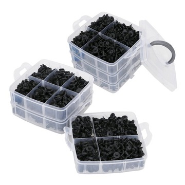 НАБОР УНИВЕРСАЛЬНЫХ АВТОМОБИЛЬНЫХ ЗАЖИМОВ 625 шт. СЪЕМНИК ЗАЖИМОВ ДЛЯ КОРПУСА