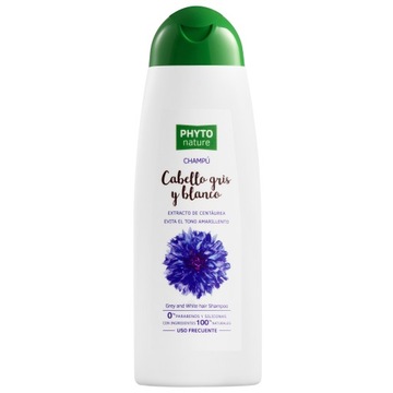 PHYTO NATURE szampon do włosów jasnych i siwych