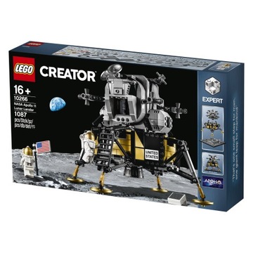 LEGO - CREATOR EXPERT - LĄDOWNIK KSIĘŻYCOWY APOLLO 11 NASA - 10266