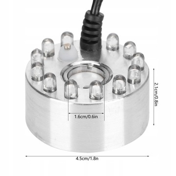 Mini fontanna Ornament Mist Fog Maker Atomizer z