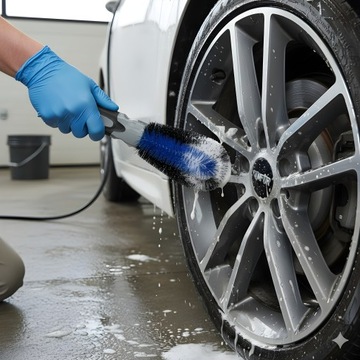 ULFUR RimRage Wygodna Szczotka do Mycia Felg i Kołpaków 28cm UF15132