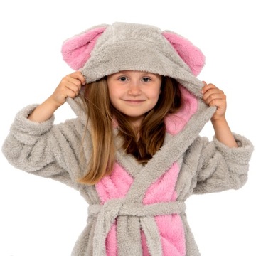 ДЕТСКИЙ МЫШЕЧНЫЙ БАННЫЙ ХАЛАТ 122 - 140 R2