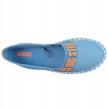 Espadryle Big Star damskie niebieskie HH274475 38