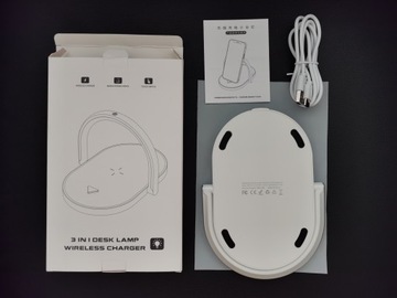 ПОДСТАВКА ДЛЯ ЛАМПЫ БЫСТРОЕ БЕСПРОВОДНОЕ ЗАРЯДНОЕ УСТРОЙСТВО 15 Вт