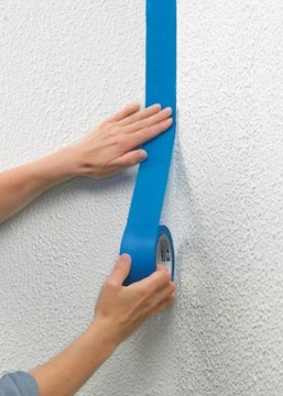 KACBUD МАШИННАЯ ЛЕНТА СИНЯЯ БУМАГА МАСКИРОВОЧНАЯ УФ 48 мм x 50 м