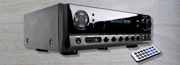 HiFi усилитель для караоке USB SD FM BT ATM6500BT LTC