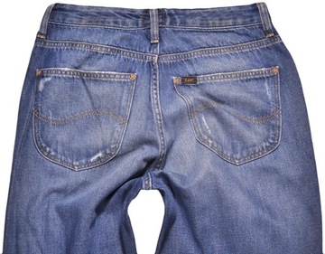 LEE spodnie HIGH STRAIGHT blue jeans NEW _ W28 L33