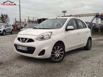 Nissan Micra IV Hatchback 5d Facelifting 1.2 80KM 2014 Nissan Micra GWARANCJA Zarejestrowany w PL Udok. przebieg LIFT Mozliwa zam, zdjęcie 1