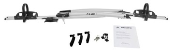 AGURI ACUDA III багажник для велосипедов на крыше, серебристый