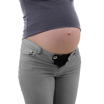Удлинитель брюк для беременных, Темно-синие джинсы