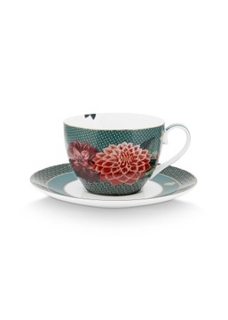 Filiżanka Winter Wonderland Dove Green PiP Studio, 280 ml
