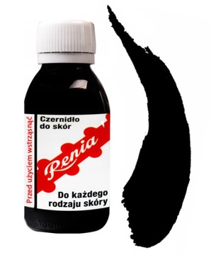 FARBA CZERNIDŁO DO SKÓR RENOWACJA KOLORU 100ml