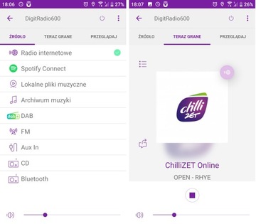 Radio FM DAB+ Technisat Internetowe WiFi Spotify