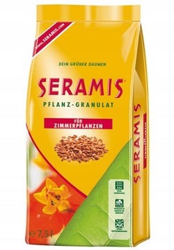 Podłoże do roślin domowych 7,5 L – Granule SERAMIS dla zdrowych roślin