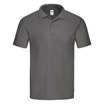 KOSZULKA Polo ORIGINAL Fruit of The Loom gra. S