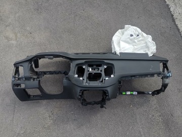 VOLVO XC90 II DESKA ROZDZIELCZA KONSOLA SKÓRZANA