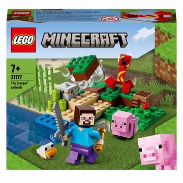 LEGO MINECRAFT 21177 ZASADZKA CREEPERA 72 EL