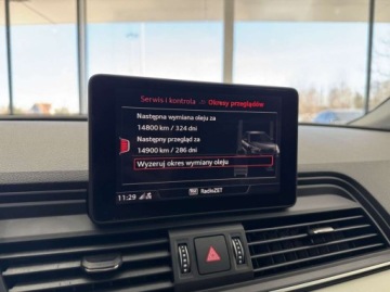 Audi Q5 II SUV 2.0 TDI 150KM 2017 Audi Q5 2.0 TDI 150km Kamera cofania Podgrzewane fotele 2.0 Diesel, zdjęcie 32