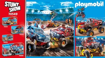 PLAYMOBIL Stunt Show - Monster Truck Rogacz 70549