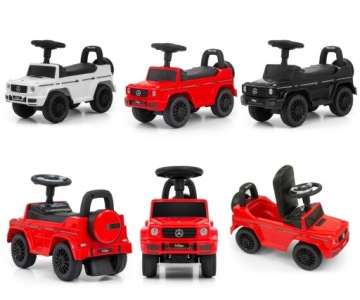 ПУШЕР MERCEDES RIDE-ON БЕЛЫЙ ДЛЯ РЕБЕНКА 1 ГОДА