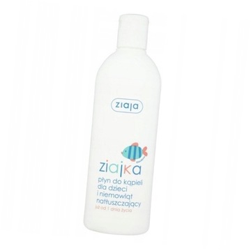 Ziajka Płyn Do Kapieli Dla Dzieci 370ml