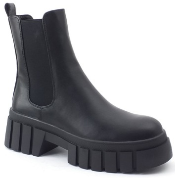 SERGIO LEONE TRAPERY BUTY MŁODZIEŻOWE OCIEPLANE 39