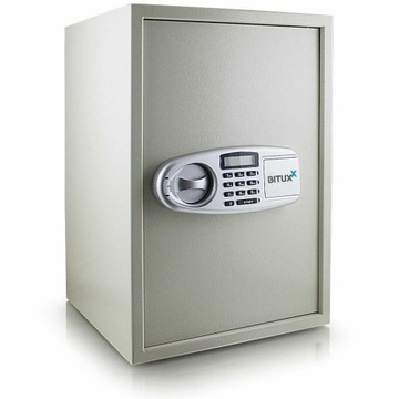 Sejf na Szyfr z Zamkiem Elektronicznym Klucze 53L