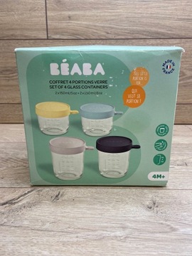 Набор из 4 контейнеров для хранения продуктов Beaba.