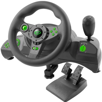 KIEROWNICA DLA GRACZY PC/PS3 PEDAŁY GAZU BIEGI
