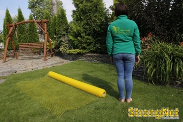 Газонная сетка от кротов КРОТ ПРОТИВ КРОТОВ ПОД ГАЗОНОМ 2х20 ПРОЧНАЯ СЕТКА