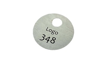 Numerek do szatni stal z grawerem 1,5mm