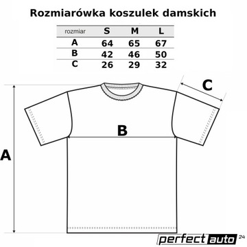 T shirt Koszulka Worldwide czarna damska L