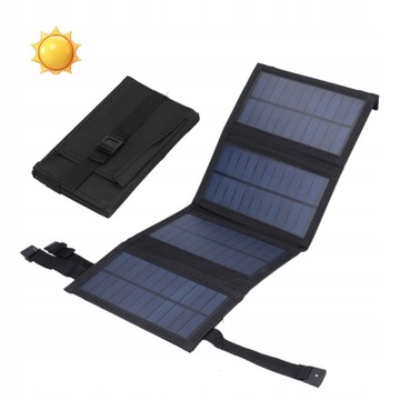 PRZENOŚNA MATA SOLARNA 4 PANELE FOTOWOLTAICZNE
