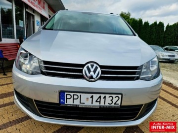 Volkswagen Sharan II Van Facelifting 2.0 TDI SCR 150KM 2015 Volkswagen Sharan Zarejestrowany gotowy do jazdy bogata wersja 2.0 Diesel, zdjęcie 5