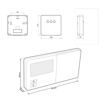 БЕСПРОВОДНОЙ РЕГУЛЯТОР ДЛЯ ДИСПЕТЧЕРСКОЙ AURATON TUCANA ЕЖЕНЕДЕЛЬНЫЙ НАБОР