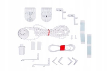 PAKIET MONTAŻOWY DO ROLET GŁADKICH ROLETY KOLORY