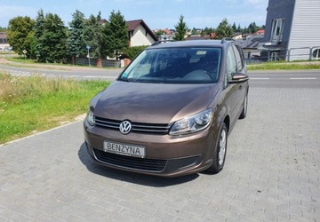 Volkswagen Touran II 1.2 105KM 2011 Volkswagen Touran 6-Biegow Tempomat Czujniki Parkowania Grzane Fotele 7-Os