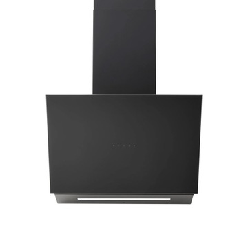 Okap ścienny Smartcook V-Line 60 HTH polski cichy mocny CZARNE SZKŁO LED