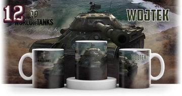 WOT WORLD OF TANKS БЕЛАЯ КРУЖКА