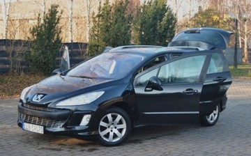Peugeot 308 I SW 1.6 THP 150KM 2009 Peugeot 308 GWARANCJA, 7-Osobowy, 1.6 Benzyna, Panorama, ISOFIX, Hak, Swie, zdjęcie 17