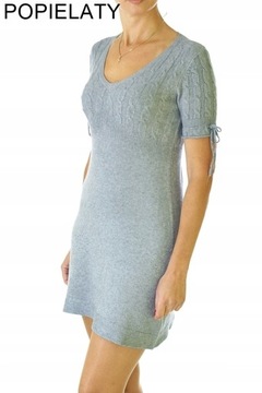 Ciepła kobieca tunika sukienka sweter 1088#