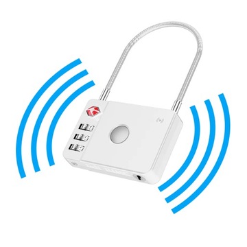 MiLock Lokalizator GPS Bluetooth APPLE iOS kłódka do bagażu torby plecaka