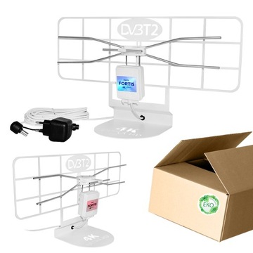САМАЯ МОЩНАЯ ВНУТРЕННЯЯ АНТЕННА DVB-T2 FORTIS 4K LTE