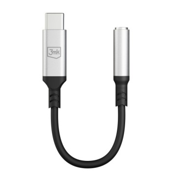 Переходник 3mk USB тип C mini Jack 3,5 мм