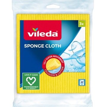 Vileda Pucerka gąbkowa 2+1 - ściereczka
