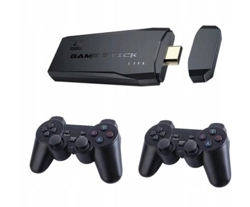 KONSOLA GRA TELEWIZYJNA HDMI RETRO 2 PADY 128GB PAMIĘCI, 20000+ GIER