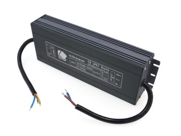 24V ZASILACZ LED 200W 8,3A WODOODPORNY SLIM IP67