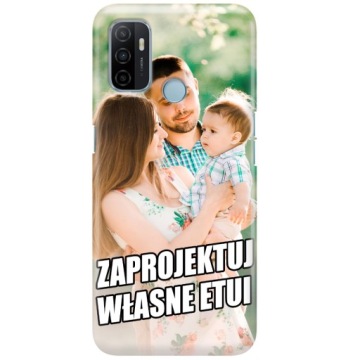 Pouzdro Personalizované pro Oppo A53 Vaše foto Koláž Foto Logo