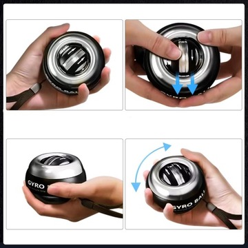 УПРАЖНЕНИЯ НА ЗАПЯСТЬЯ С ГИРОСКОПИЧЕСКИМ ШАРОМ POWERBALL